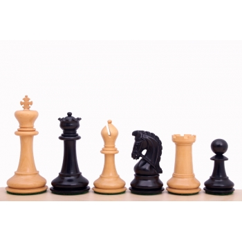 Sultan Ebonised 3,75" chess pieces